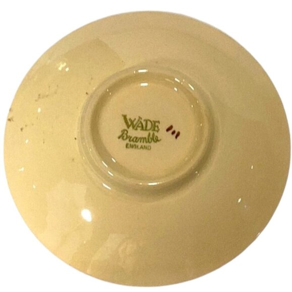 Vintage Wade Heath Trinket Dish 7" and Wade Bramble Pin Dish 5" - Picture 8 of 9